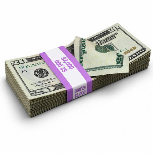 $2K Full Print ($20 Bills)