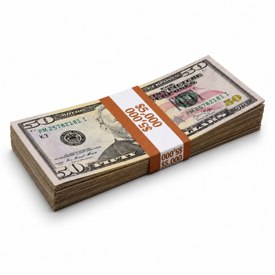 $5K Full Print ($50 Bills)