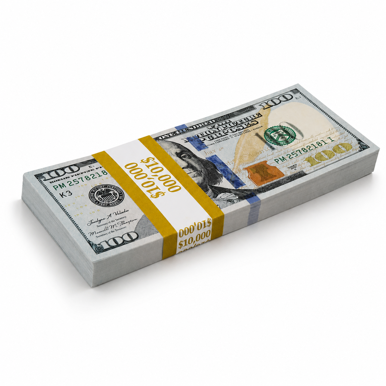 $10K Full Print ($100 Bills)