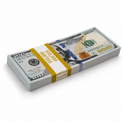 $10K Full Print ($100 Bills)
