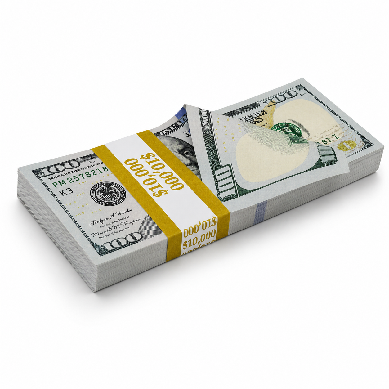 $10K Full Print ($100 Bills)
