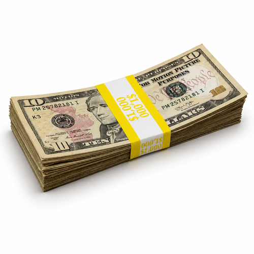 $1K Full Print ($10 Bills)