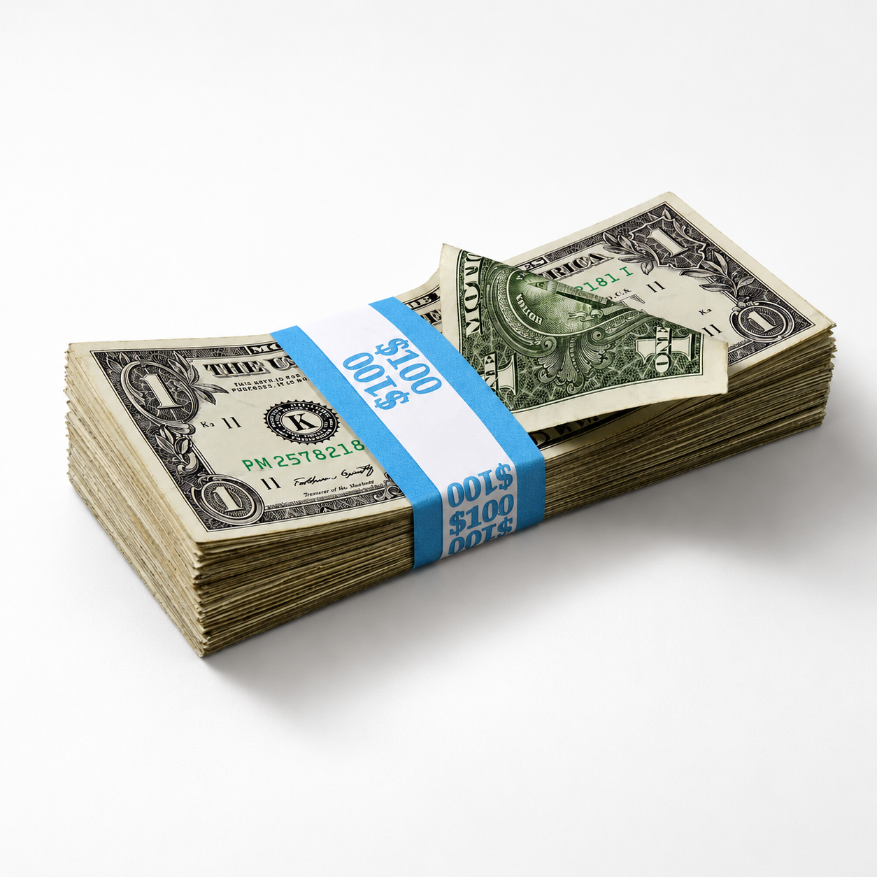 $100 Full Print ($1 Bills)