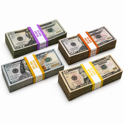 $18K Full Print ($100,50,20,10 Bills)